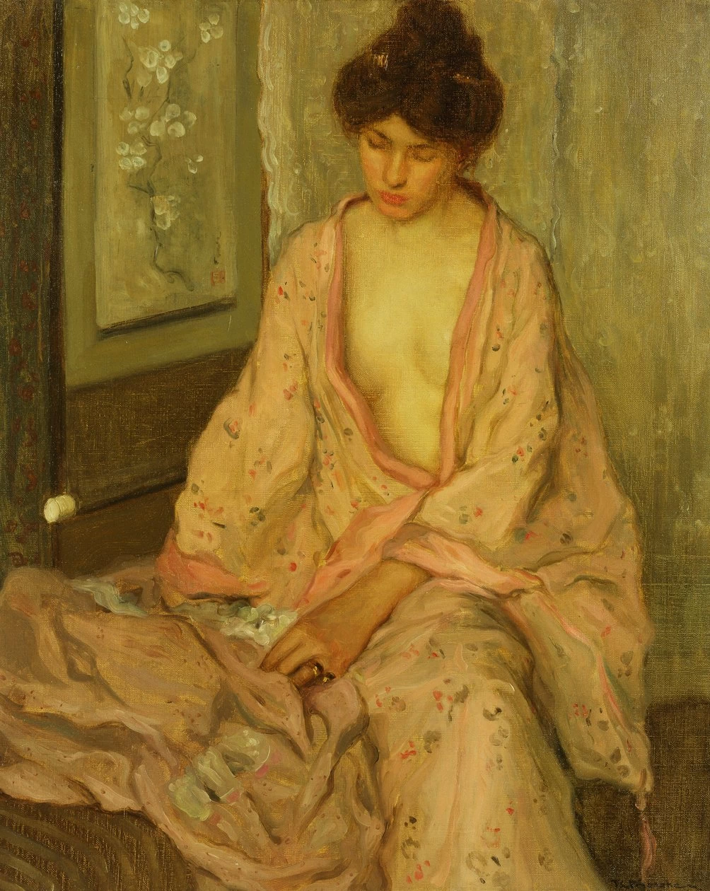 Il kimono rosa